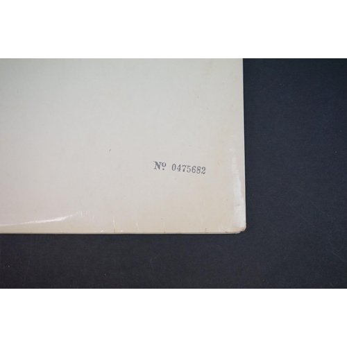 293 - Vinyl - Four The Beatles White Album LPs to include PCS7067 with inserts and poster numbered 0475682... 