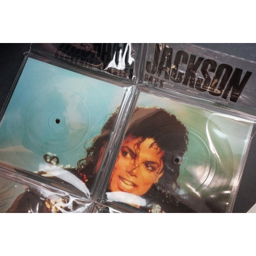 298 - Vinyl - Marc Bolan ltd edn Interview Picture Disc Collection and Michael Jackson Souvenir Pack MJ5, ... 