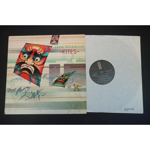 301 - Vinyl - Four Jade Warrior LPs on Island to include Waves ILPS9318, Floating World ILPS9290, Kites IL... 