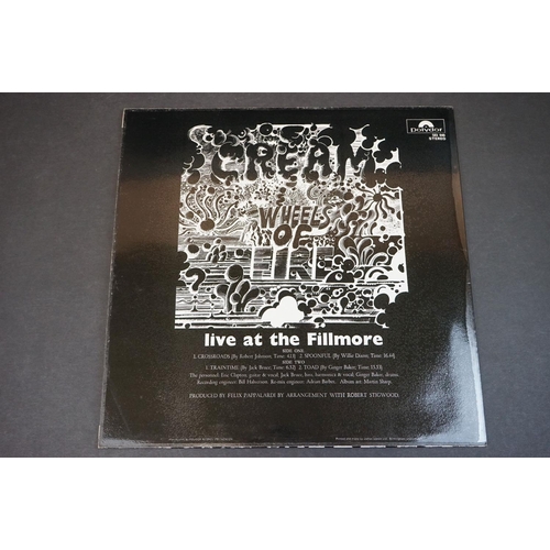 302 - Vinyl - Four Cream LPs to include 2 x Wheels of Fire (583040 & 583033), Live Cream on Polydor Super ... 