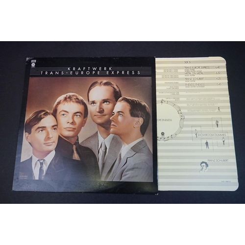 303 - Vinyl - Six Kraftwerk LPs to include self titled on Vertigo 6641077, Autobahn on Vertigo 6360620, Au... 