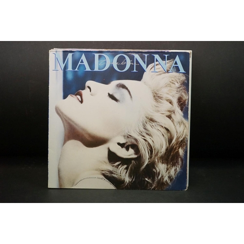 306 - Vinyl - Nine Madonna LPs to include Like A Virgin, True Blue, Whos That Girl, The Girlie Show, You C... 