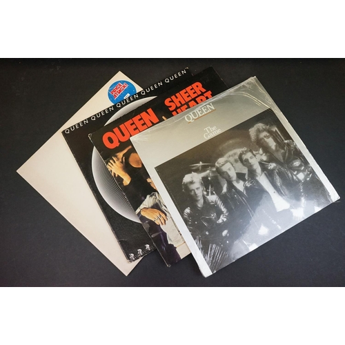 340 - Vinyl - 16 Queen LPs to include Queen, II, Sheer Heart Attack, The Game, Greatest Hits, A Day at The... 