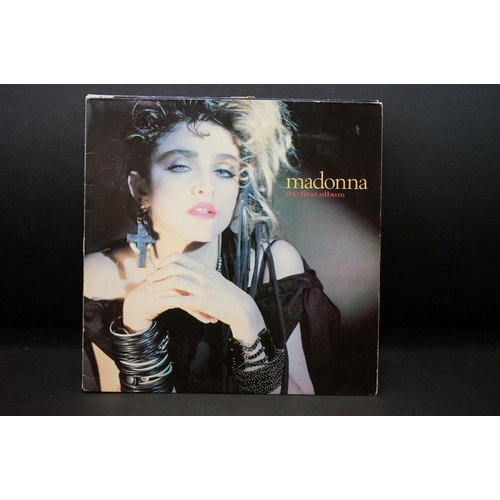 341 - Vinyl - Nine Madonna LPs to include Like A Virgin, True Blue, Whos That Girl, The Girlie Show, You C... 