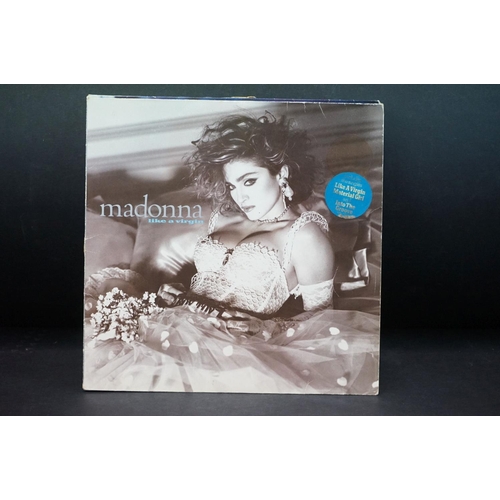 341 - Vinyl - Nine Madonna LPs to include Like A Virgin, True Blue, Whos That Girl, The Girlie Show, You C... 