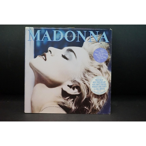 341 - Vinyl - Nine Madonna LPs to include Like A Virgin, True Blue, Whos That Girl, The Girlie Show, You C... 