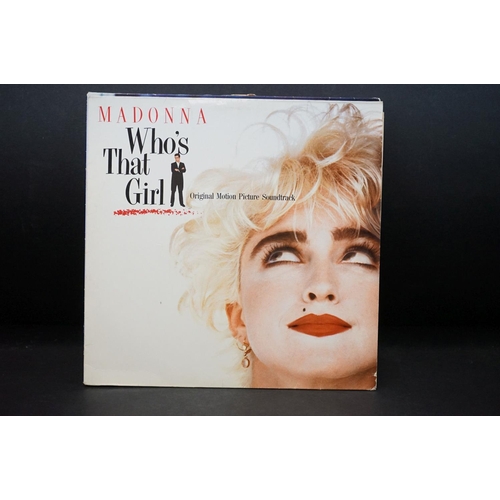 341 - Vinyl - Nine Madonna LPs to include Like A Virgin, True Blue, Whos That Girl, The Girlie Show, You C... 