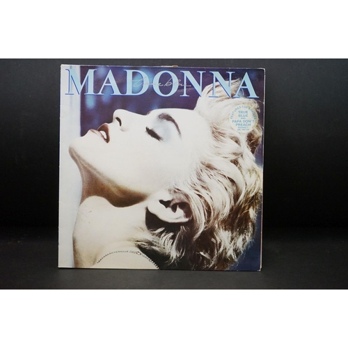 341 - Vinyl - Nine Madonna LPs to include Like A Virgin, True Blue, Whos That Girl, The Girlie Show, You C... 