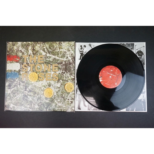 611 - Vinyl - The Stone Roses 2 LP's to include Self Titled (ORE LP 502) x 2 and 2 12