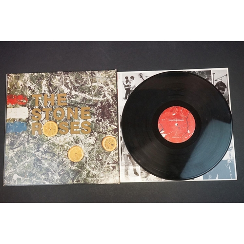 611 - Vinyl - The Stone Roses 2 LP's to include Self Titled (ORE LP 502) x 2 and 2 12