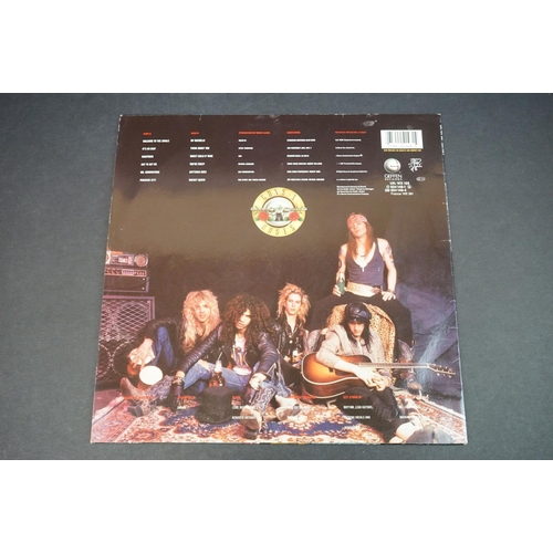 612 - Vinyl - Guns N Roses 4 LP's to include Appetite For Destruction (WX 125) 3 stickers to sleeve but Ja... 