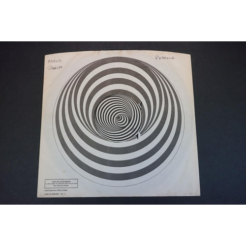 617 - Vinyl - Magna Carta Seasons (Vertigo 6360003) large swirl label with Vertigo at base, Vertigo inner ... 