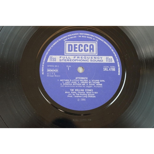 618 - Vinyl - Rolling Stones Aftermath (Decca SKL 4786) Stereo boxed Decca blue label, non flip-back sleev... 