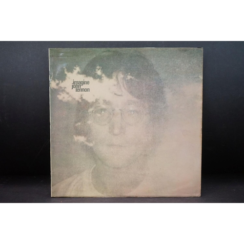 687 - Vinyl - John Lennon 4 LP's to include Imagine (PCS 7173), Shaved Fish (PAS 10004), The Collection (E... 