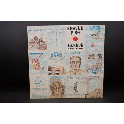 687 - Vinyl - John Lennon 4 LP's to include Imagine (PCS 7173), Shaved Fish (PAS 10004), The Collection (E... 