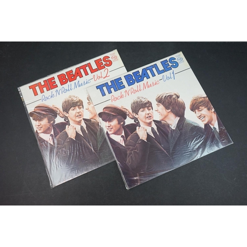 706 - Vinyl - The Beatles 11 LP's to include 1962-66, 1967-70 (both black vinyl), Rock N Roll Music Vols 1... 