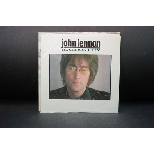 708 - Vinyl - Paul McCartney, Wings, John Lennon - from Paul 3 LP's All The Best, Two and Flowers In The D... 