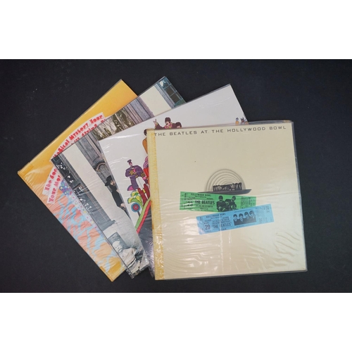 710 - Vinyl - The Beatles 15 LP's to include Please Please Me, With The Beatles, For Sale, A Hard Days Nig... 