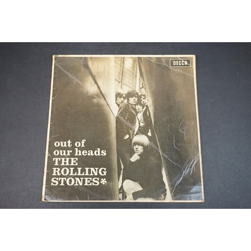 714 - Vinyl - Collection of 6 LP's featuring Rollings Stones Sticky Fingers, Exile On Main St, Out Of Our ... 