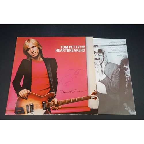 733 - Vinyl & Autographs - Tom Petty & The Heartbreakers 3 LP's to include Damn The Torpedoes (MCF 3044), ... 