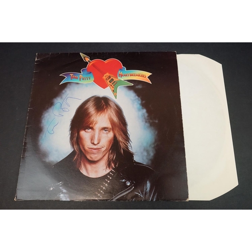 733 - Vinyl & Autographs - Tom Petty & The Heartbreakers 3 LP's to include Damn The Torpedoes (MCF 3044), ... 