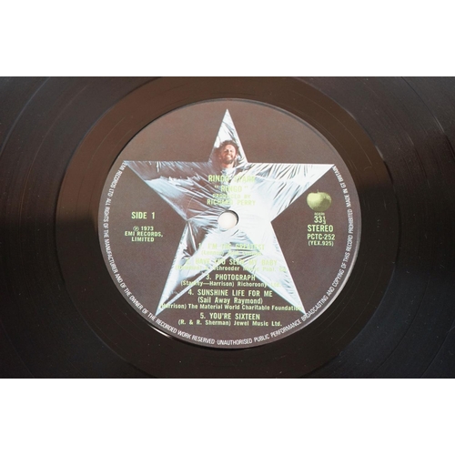 737 - Vinyl - Ringo Starr 3 LP's to include Ringo (PCTC 252) gatefold sleeve, booklet intact, Goodnight Vi... 