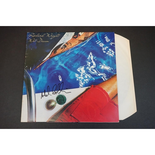 738 - Vinyl & Autographs - Pink Floyd & Members 4 LP's to include Profiles Mason & Fenn (MAF 1), Richard W... 