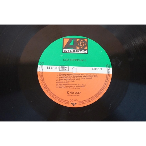 739 - Vinyl - Two Led Zeppelin LP's both German pressings to include Two (K 40037) and Three (K 50002) bot... 