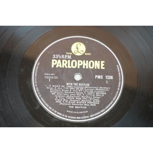 740 - Vinyl - The Beatles With The Beatles (PMC 1206) The Parlophone Co Ltd, Recording First Published, 33... 