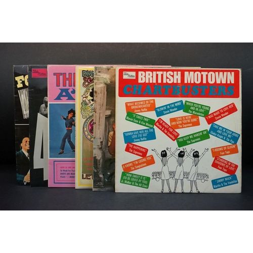 746 - Vinyl - 6 Tamla Motown LP's to include from The Four Tops Live (TML 11041) and On Top (TML 11037), f... 