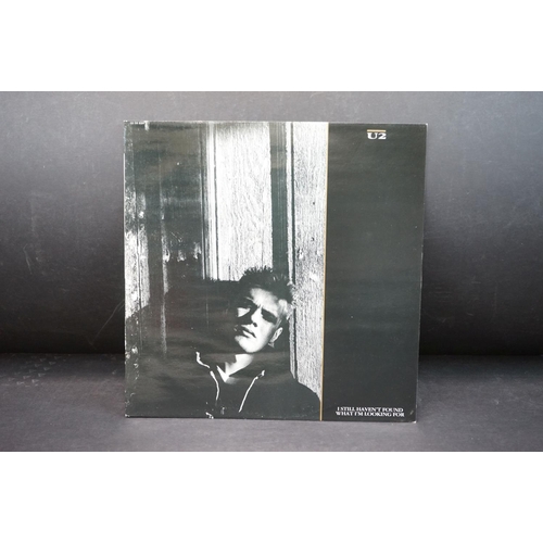 748 - Vinyl - U2 Collection of 7 LP's and 5 singles to include The Joshua Tree, Desire, Boy, War, The Unfo... 