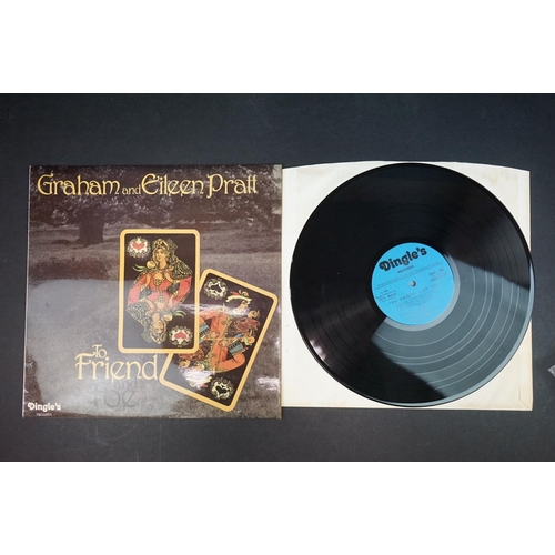 186 - Vinyl - Graham & Eileen Pratt 2 LP's to include Clear Air Of The Day (CO7 811) and To Friend And Foe... 