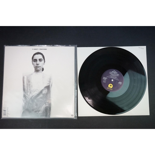 235 - Vinyl - Two LPs to include PJ Harvey 4 Track Demos on Island ILPM2079 and Bjork Debut TPLP31 both vg... 