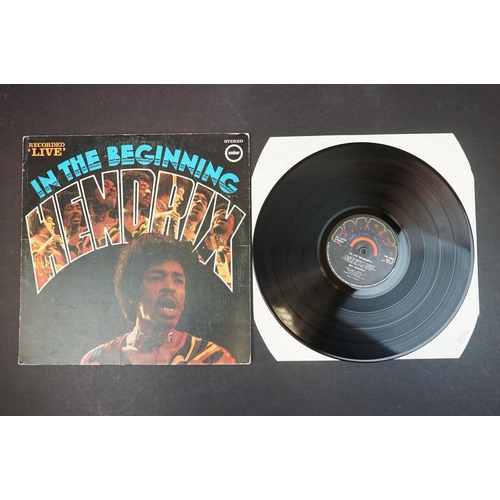 240 - Vinyl - Four Jimi Hendrix LPs to include Band of Gypsys on Polydor SPELP16, In The Beginning, Birth ... 