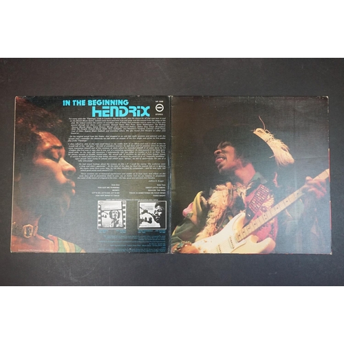 240 - Vinyl - Four Jimi Hendrix LPs to include Band of Gypsys on Polydor SPELP16, In The Beginning, Birth ... 