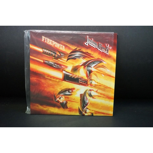 244 - Vinyl - Judas Priest Box Set 3 LPs (Killing Machine, Sin After Sin & Stained Class) and mech insert,... 