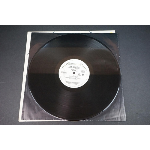 245 - Vinyl - Two Metallica LPs to include self titled (The Black Album) 2 LP on Vertigo 510022-1 with inn... 