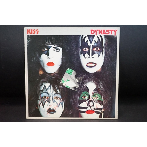 256 - Vinyl - Four Kiss LPs to include Destroys Anaheim Part 1 KARTON004 ltd edn Japanese import numbered ... 