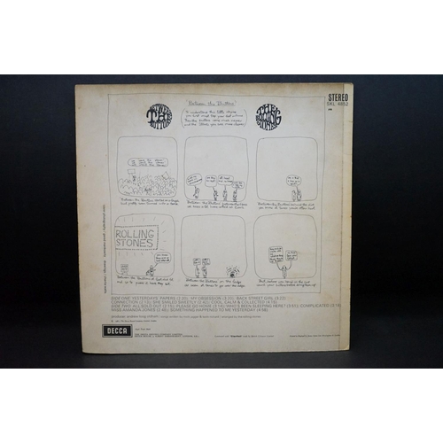 257 - Vinyl - Rolling Stones Between The Buttons LP on Decca SKL4852 unboxed Decca, laminated front cover ... 