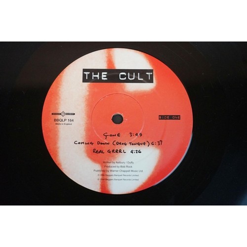 259 - Vinyl - The Cult self titled 2 LP BBQLP 164 sleeves vg+, vinyl ex