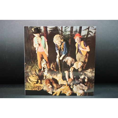 284 - Vinyl - Four Jethro Tull LPs to include Thick As A Brick CHR1003 newspaper fold out sleeve, Benefit ... 