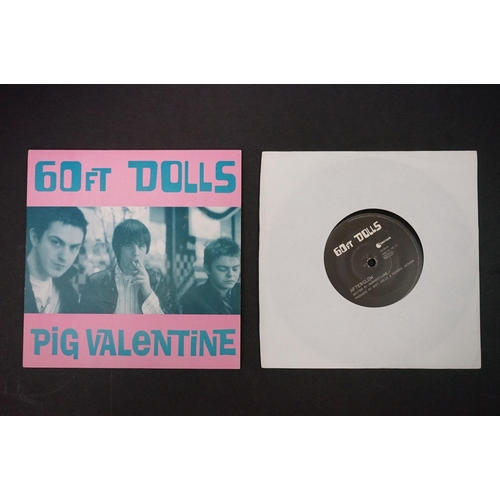 374 - Vinyl - 60 Ft Dolls - The Big 3 LP DOLLSLP004S with ltd edn 7