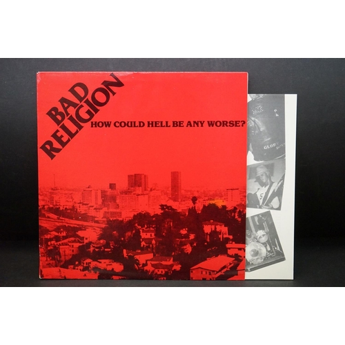 383 - Vinyl - Bad Religion - Three reissue release LPs on the Epitaph label to include How Could Hell Be A... 