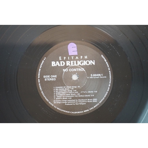 383 - Vinyl - Bad Religion - Three reissue release LPs on the Epitaph label to include How Could Hell Be A... 