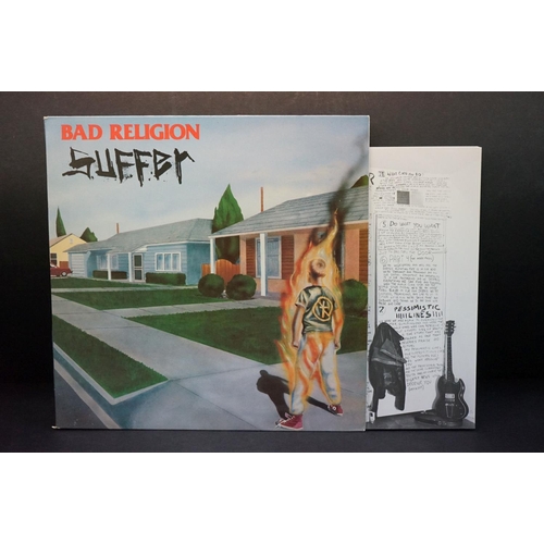 383 - Vinyl - Bad Religion - Three reissue release LPs on the Epitaph label to include How Could Hell Be A... 