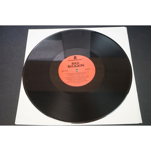 383 - Vinyl - Bad Religion - Three reissue release LPs on the Epitaph label to include How Could Hell Be A... 