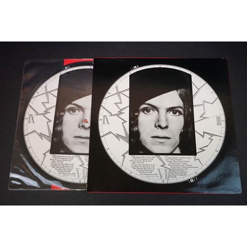 484 - Vinyl - Three David Bowie LPs to include My Secret Memories The Space Oddity Demos, Nothing Has Chan... 