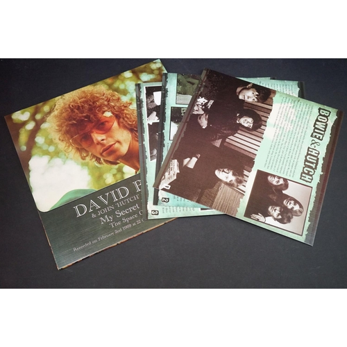 484 - Vinyl - Three David Bowie LPs to include My Secret Memories The Space Oddity Demos, Nothing Has Chan... 