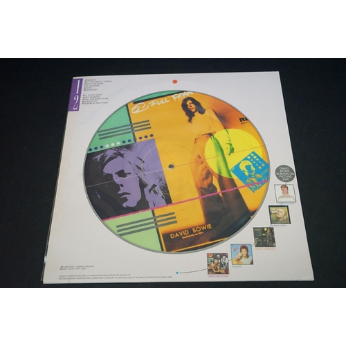 500 - Vinyl - David Bowie 3 x picture discs to include Hunky Dory (RCA – BOPIC 2) No 4576 Sleeve Vg++ Viny... 