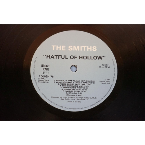 603 - Vinyl - The Smiths 3 LP's to include Self Titled (Rough 61), Hatful Of Hollow (Rough 76) gatefold sl... 